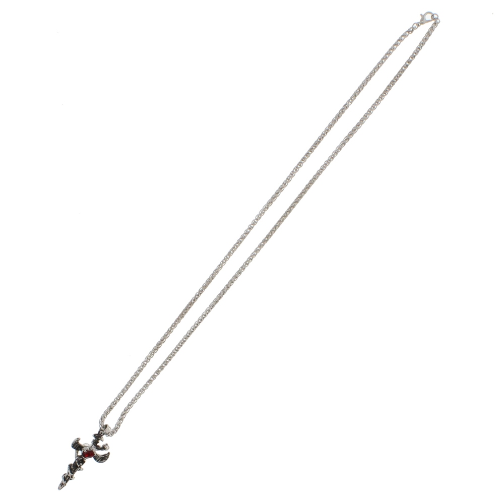 Zac's Alter Ego - Snake wrapped Winged Sword Halskette - Mehrfarben